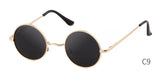 Round Sunglasses Men Polarized UV400 High Quality Brand