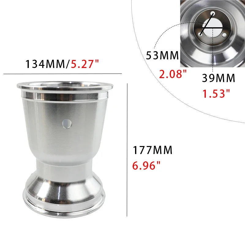 LESQUE Pit Dirt Bike 5 Inch 3 Holes