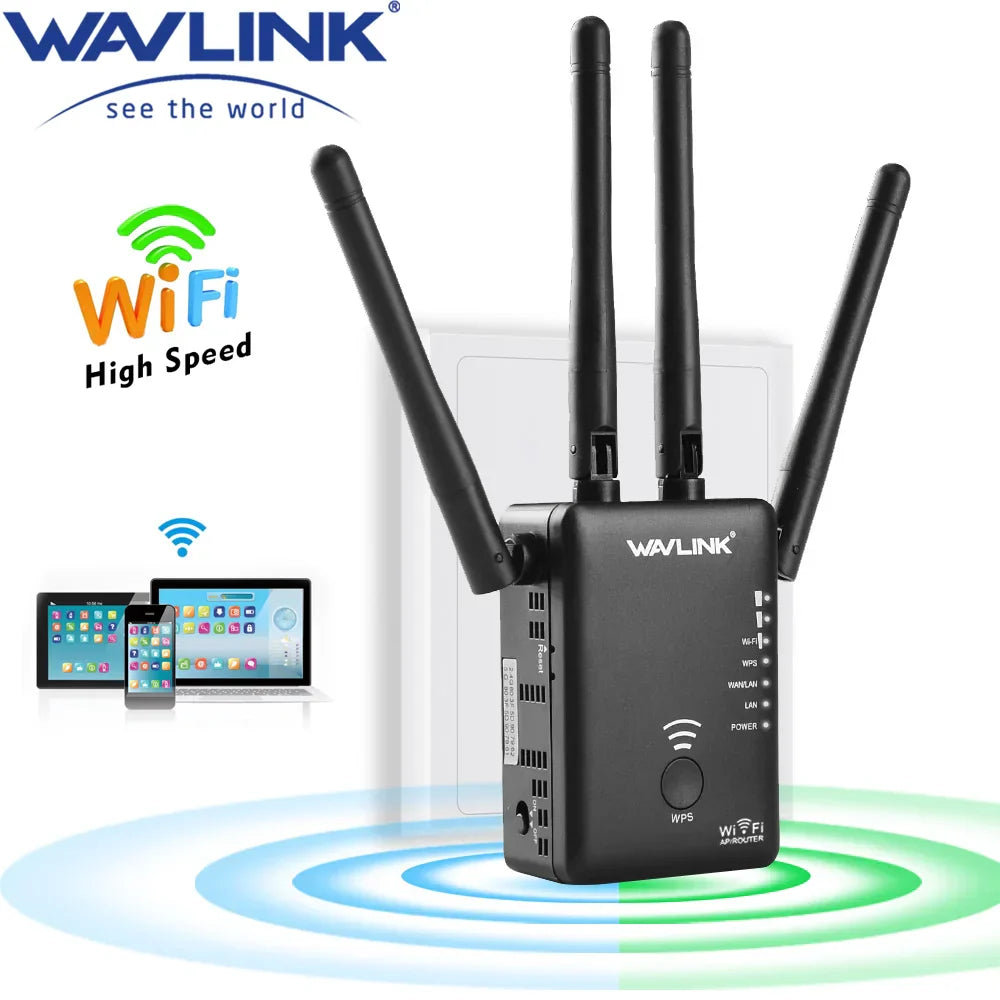 Wavlink AC1200 WIFI Repeater/Router/Access point Wireless Wi-Fi Range