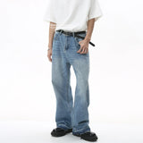 Firmranch New 2023 Men/Women Retro Blue Baggy Jeans