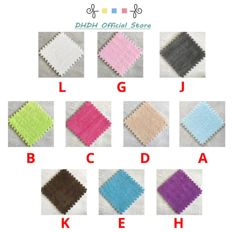 Soft Plush Kids Carpet Baby Play Mat Children's