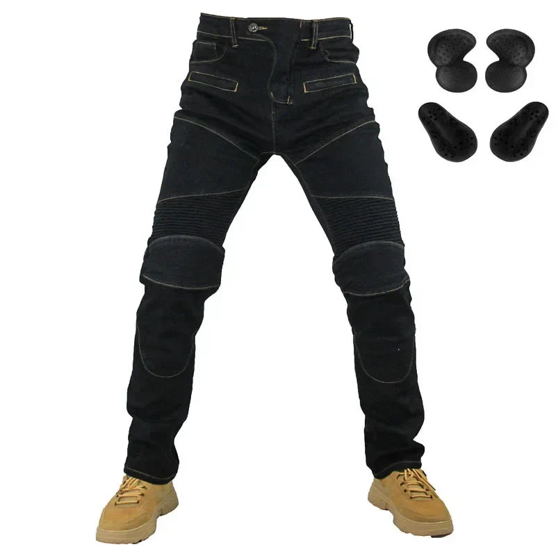 PK718 Pants Motorcycle Pants Men Moto Jeans Protective Gear Riding Touring Motorbike Trousers Motocross Pants Moto Pants