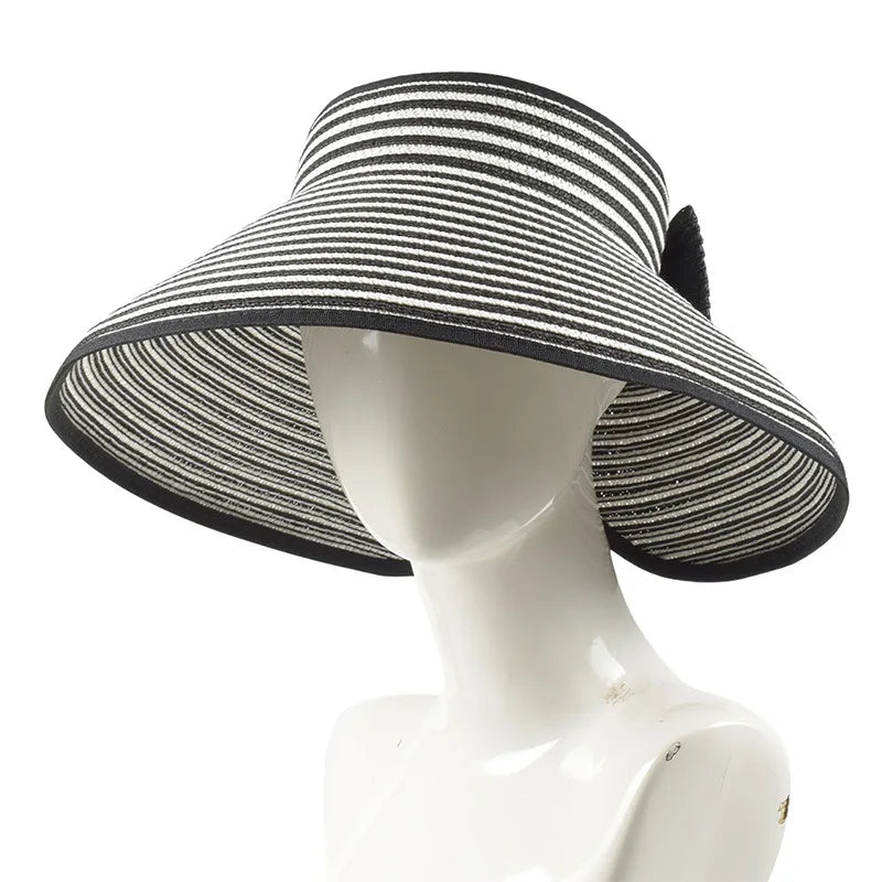 Large Eaves Beach Sunhat Woven Straw Hat Summer