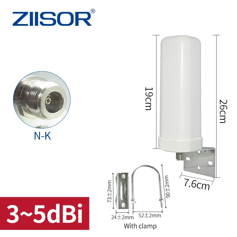 ZIISOR 5G 4G LTE WiFi Antenna Outdoor for