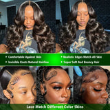 13x4 HD Lace Frontal Wigs Human Hair 250%