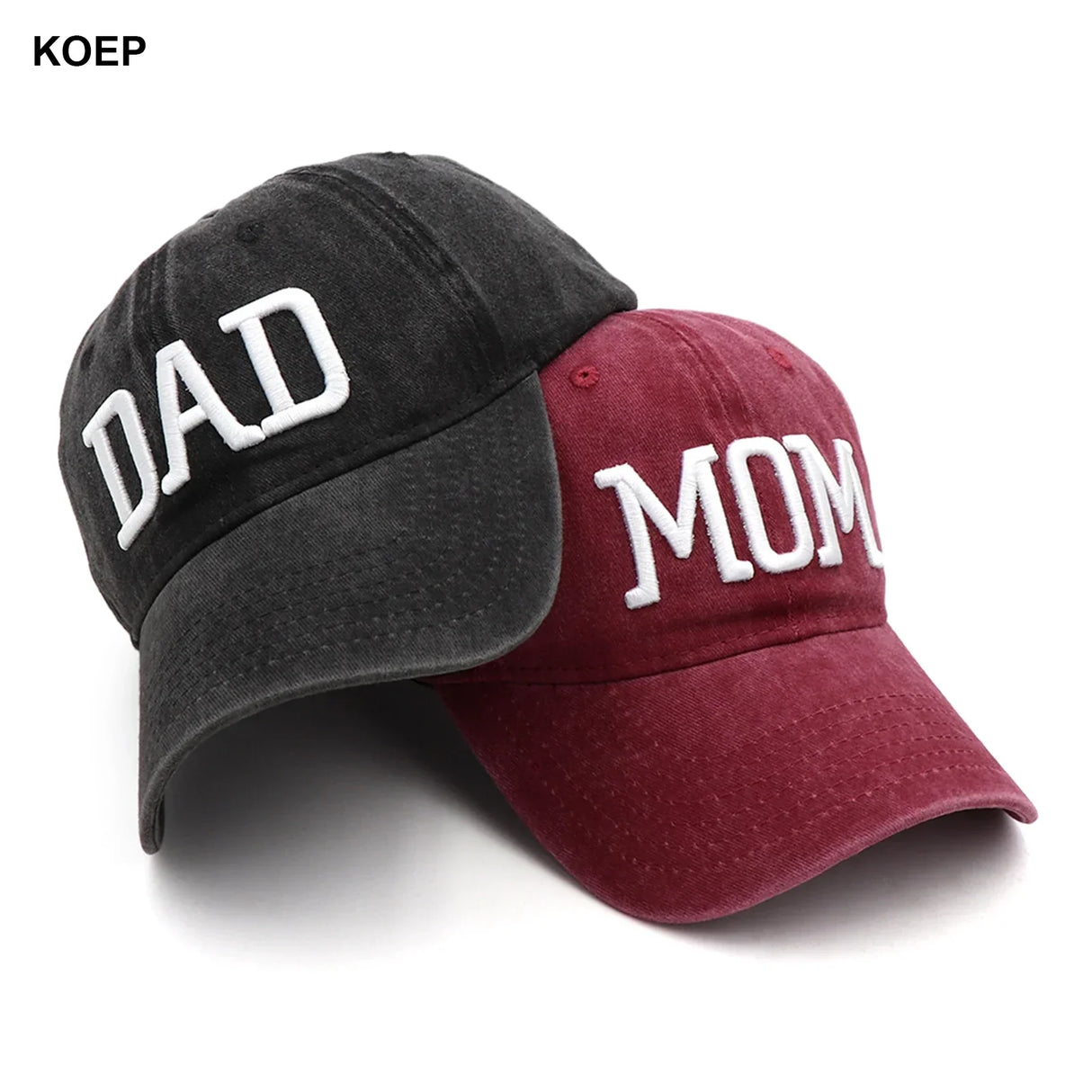 KOEP MOM And DAD Baseball Cap Fishing Caps