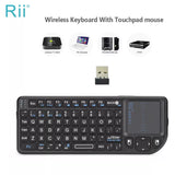 Rii X1 2.4GHz Mini Wireless Keyboard English/ES/FR Keyboards