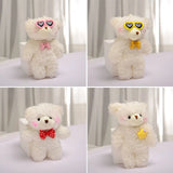 12cm Cute Bear Plush Keyring Pendant Soft Stuffed