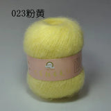 6 Balls Angora Mohair Wool Yarn for Knitting