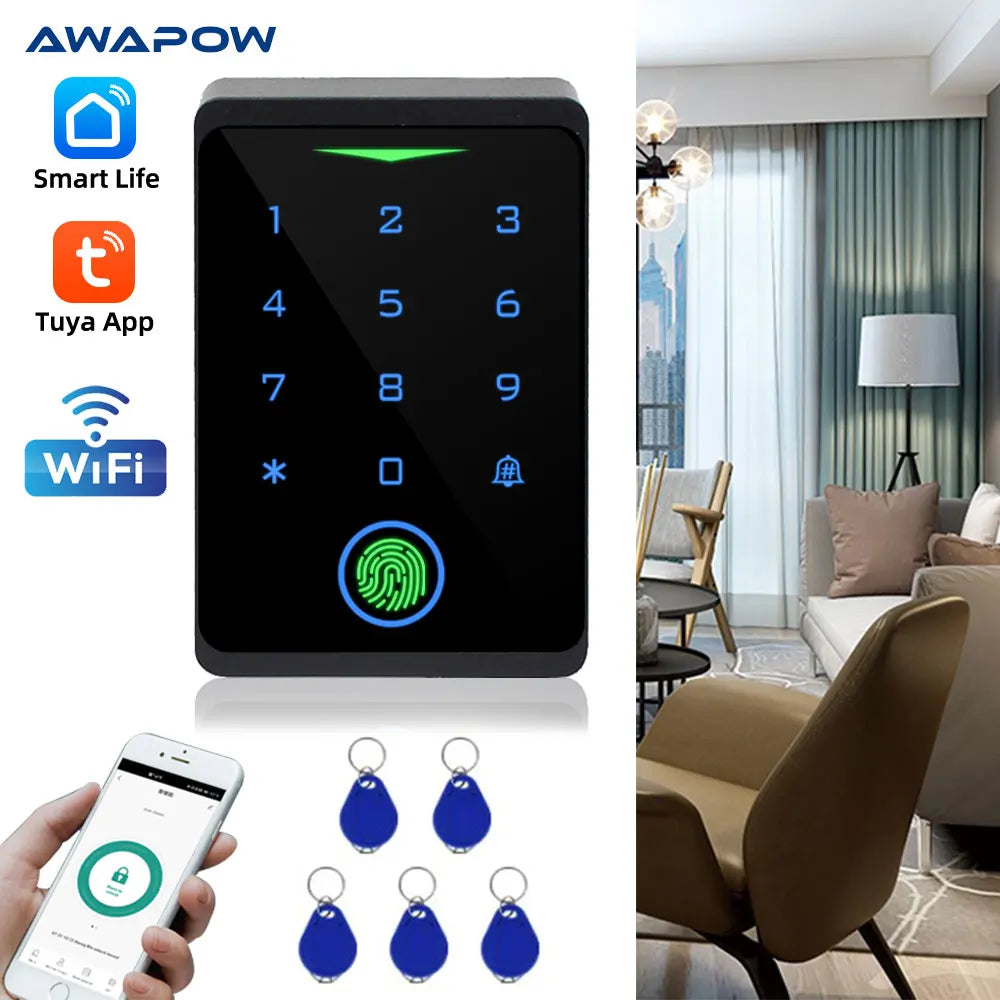 Awapow Access Control Kits CF1-WIFI Tuya Door Access