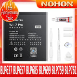 NOHON Battery For Oneplus 7 Pro 8 6
