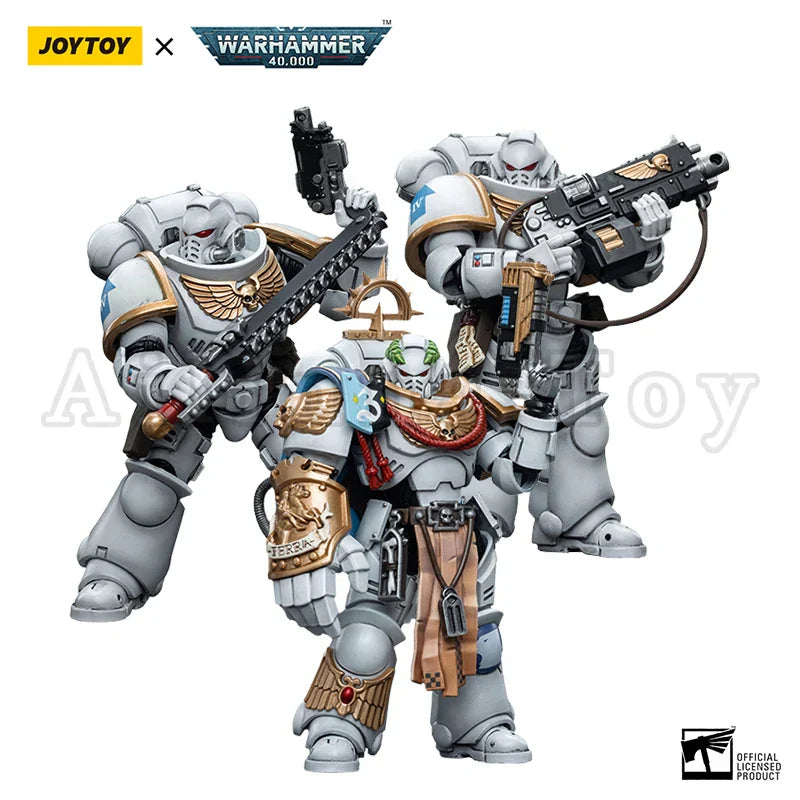 JOYTOY 1/18 Action Figure (3PCS/SET) 40K White Consuls