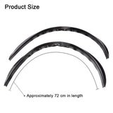 2pcs Universal Arch Wheel Eyebrow Fender Strip Lip