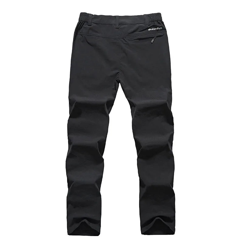 CHRLCK Men's Waterproof Camping Hiking Pants Men Quick