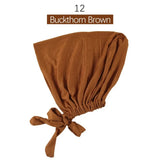 Inner Tie Back Hijab Cap Modal Turban Hat