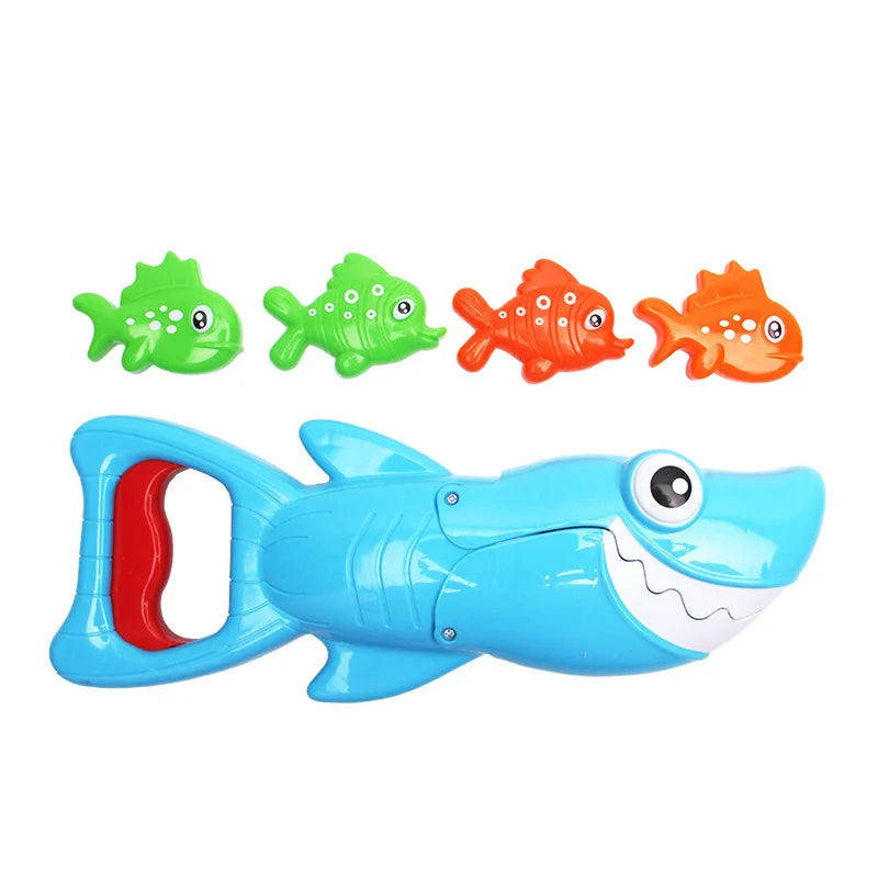 0-3Y Funny Shark Bath Toy Boys Girls Catch