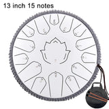 Hluru Music Drum 15 Notes Glucophone Steel Tongue