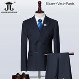 S-5XL ( Blazer + Vest + Pants )