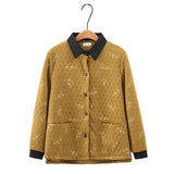 Womens Plus Size Autumn Winter Quilted Jacket Casual