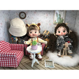 1/6 1/12 Dollhouse Wood Floor PVC Imitation Wood