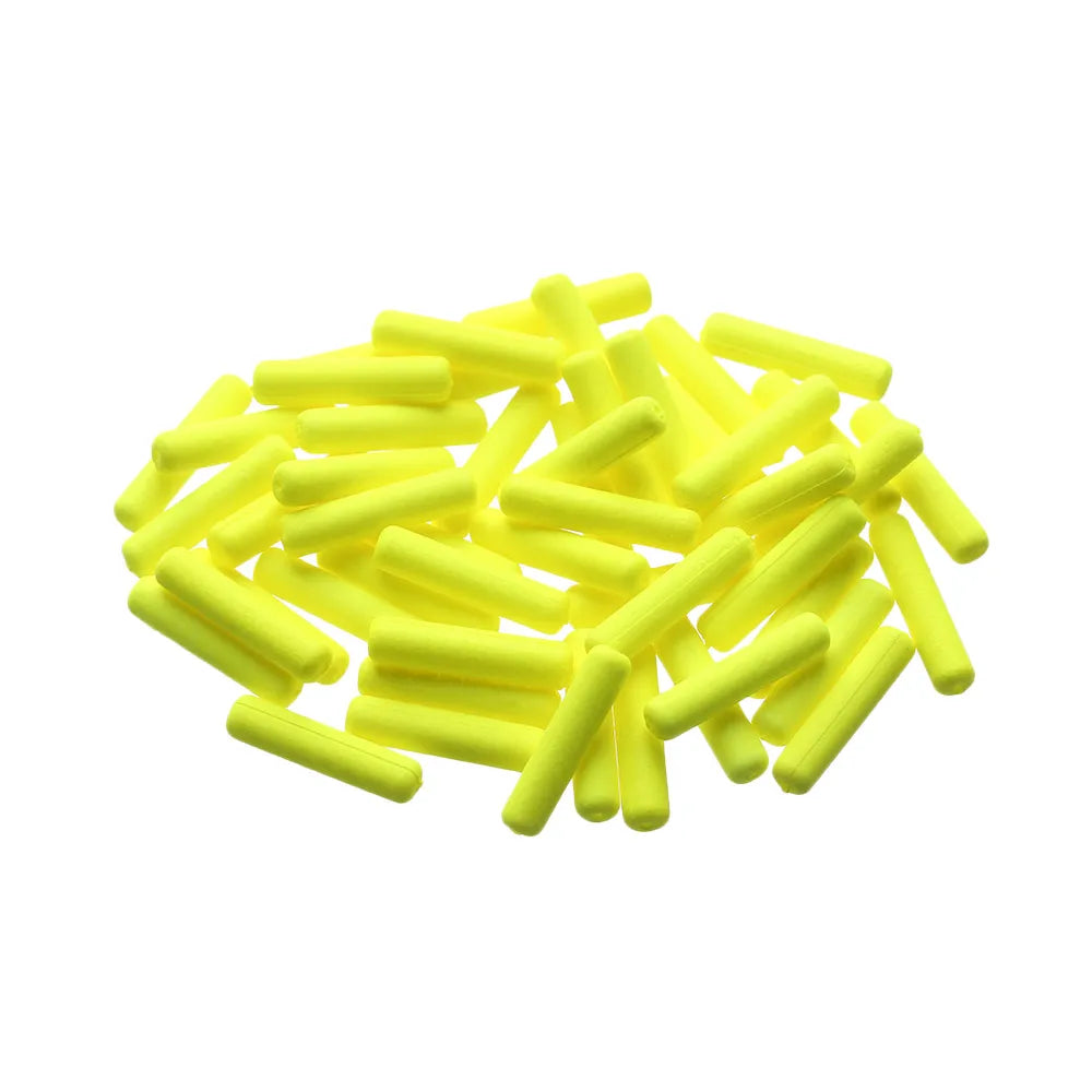 50 Pcs/Bag Light Weight Cylinder Foam Floats Ball