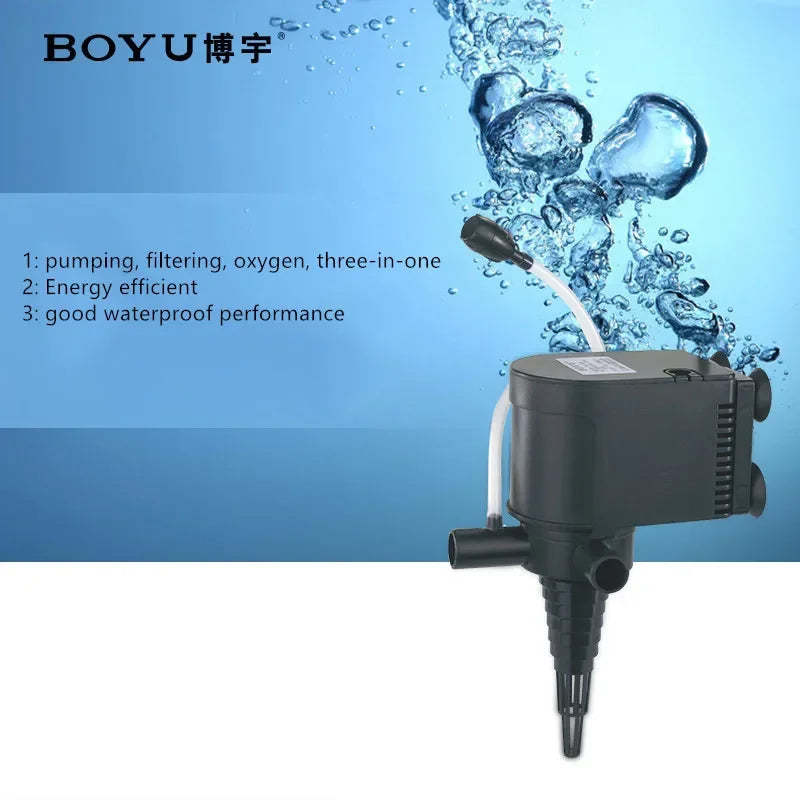 1 piece submersible pump for aquarium BOYU SP-1800