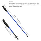 Trekking Poles Nordic Walking Sticks Telescopic Hiking Climbing