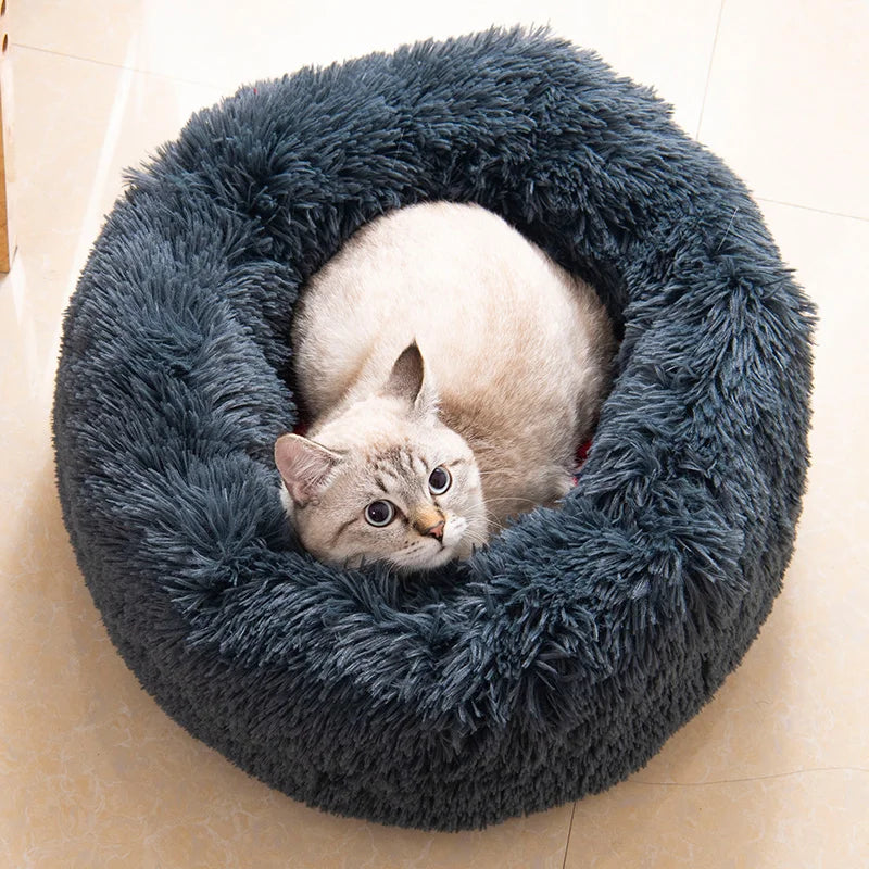 Round Warm Small Sleeping Cats Nest Blankets Habitats