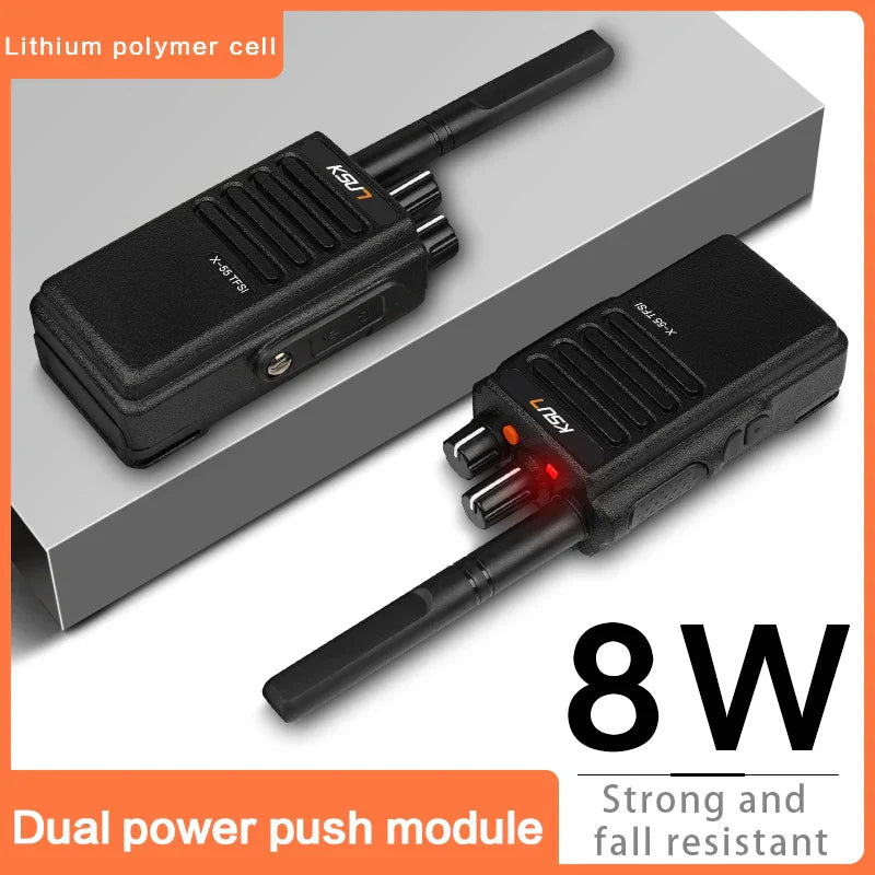 Mini Walkie Talkie Long Range Professional With Antenna