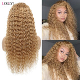 Loose Deep Wave Bundles With Closure Honey Blonde
