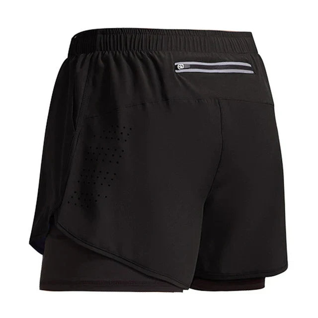 2023 Sport Shorts Men Sportswear Double-deck Training Short