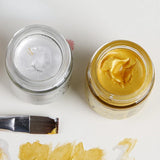 30ml Bottled Gold and Silver Ink Pigment Art