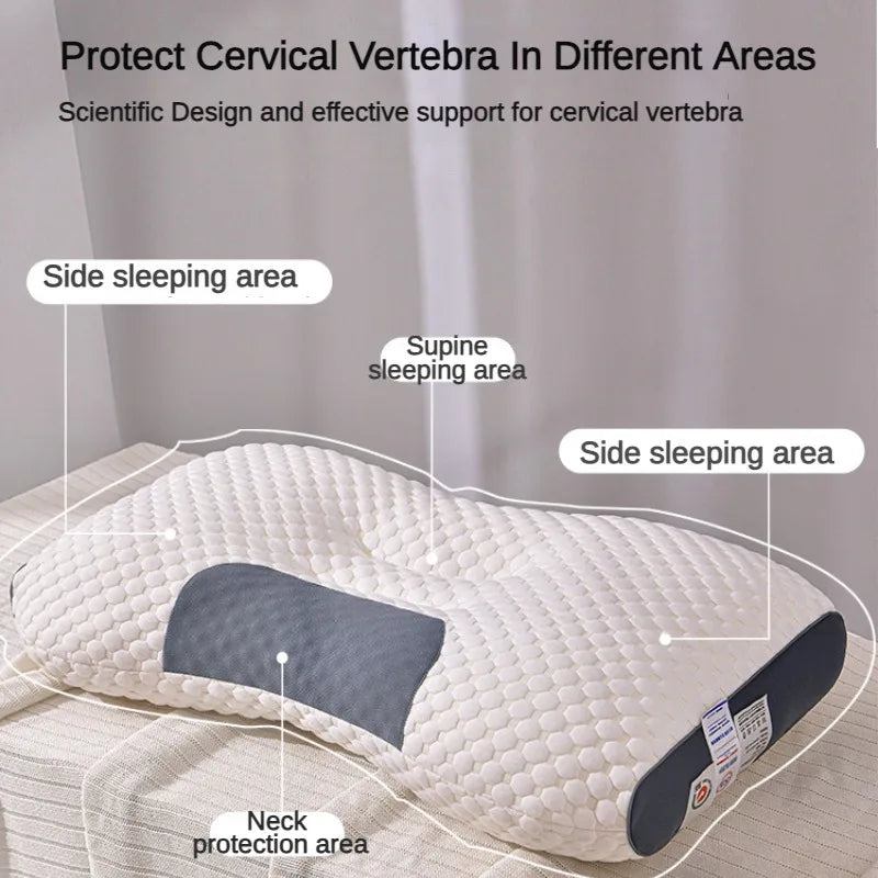 Orthopedic Reverse Traction Pillow Protects Cervical Vertebra and