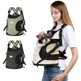 Puppy Kitten Travel Chest Sling Bag Pet Front