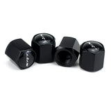 4PC Tire Valve Caps Zinc Alloy Hexagon SRT