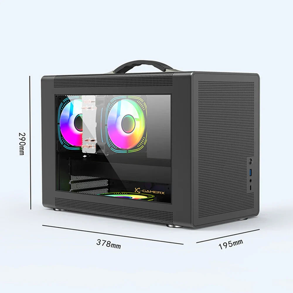 Power Train P60 M-ATX Portable Computer Case ITX