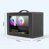 Power Train P60 M-ATX Portable Computer Case ITX