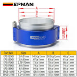 EPMAN HD Clamp System Assembly Exhaust Vband Clamp