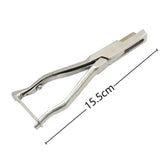 1 Pcs Stainless Steel U-shaped And V-shaped Ear