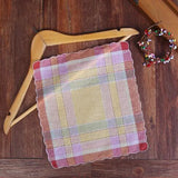 TOP Square Printed Handkerchief Men Women Cotton Handkerchiefs