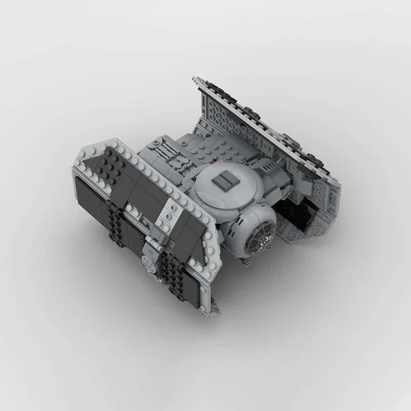 NEW 453Pcs MOC Spaceship TIE/ad Advanced x1 Vader's