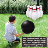 Children Giant Inflatable Bowling Set Adults Outdoor Sports