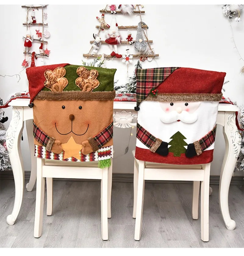 Christmas Decorative Chair Set Stool Set New Doll