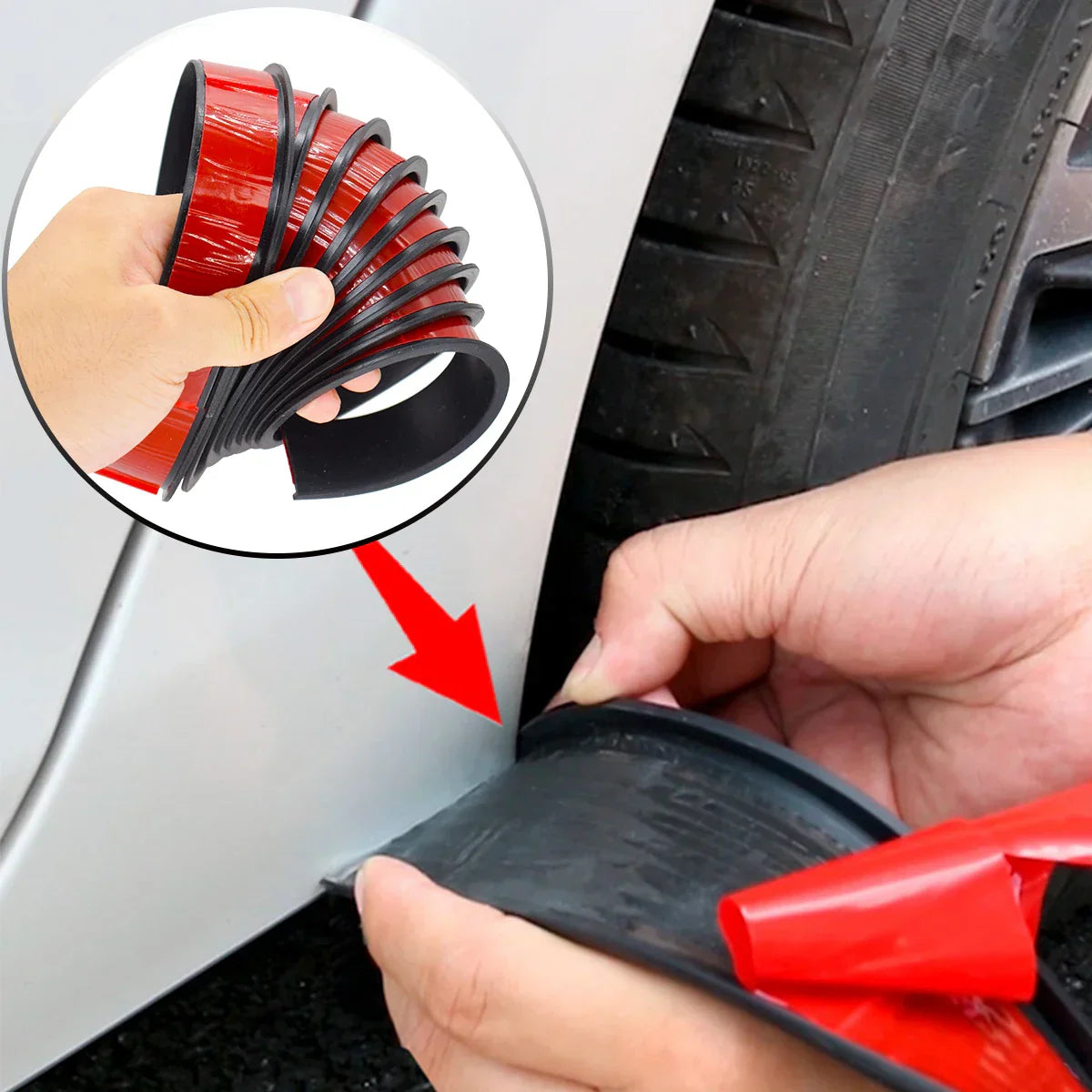 Universal Fender Flares Car Wheel Arches Wing Expander