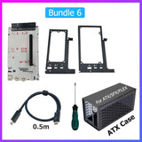 TH3P4G3 Thunderbolt-compatible GPU Video Card Dock Laptop to