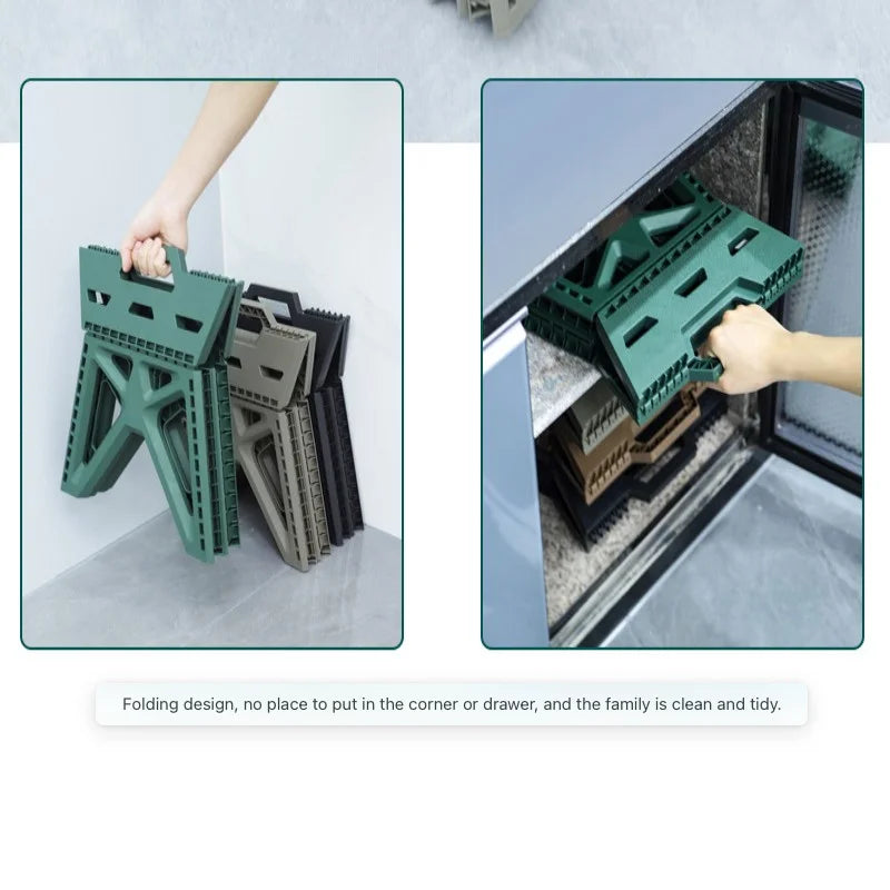 Outdoor Portable Folding Stool High Load-bearing Handle Design