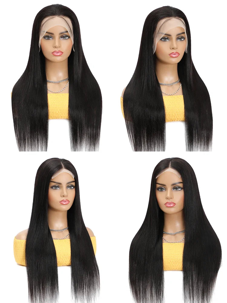 Straight Lace Frontal Wig Human Hair Wigs For