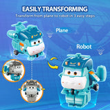 Super Wings Mini Transforming Shine 2 Inches Transform
