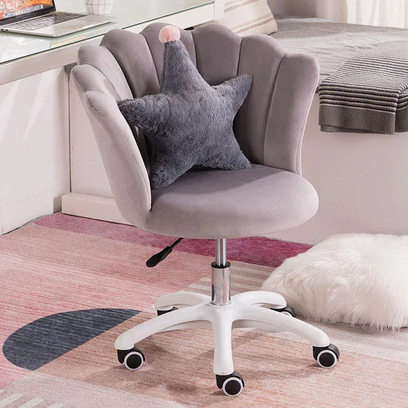 Nordic Computer Pink Chair Girl Dressing Stool Living