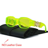 LeonLion Vintage Oval Sunglasses Women Brand Designer Glasses
